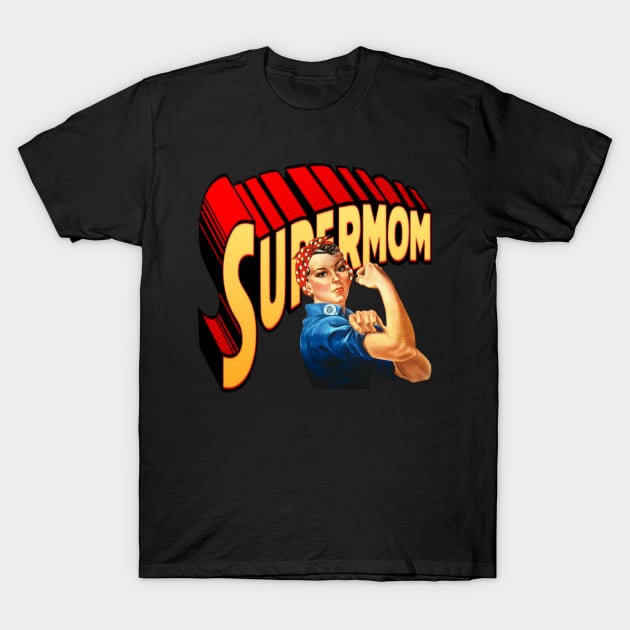 Supermom mom life mommy you are the best T-Shirt by Pannolinno